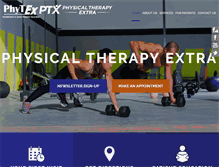 Tablet Screenshot of phytexrehab.com